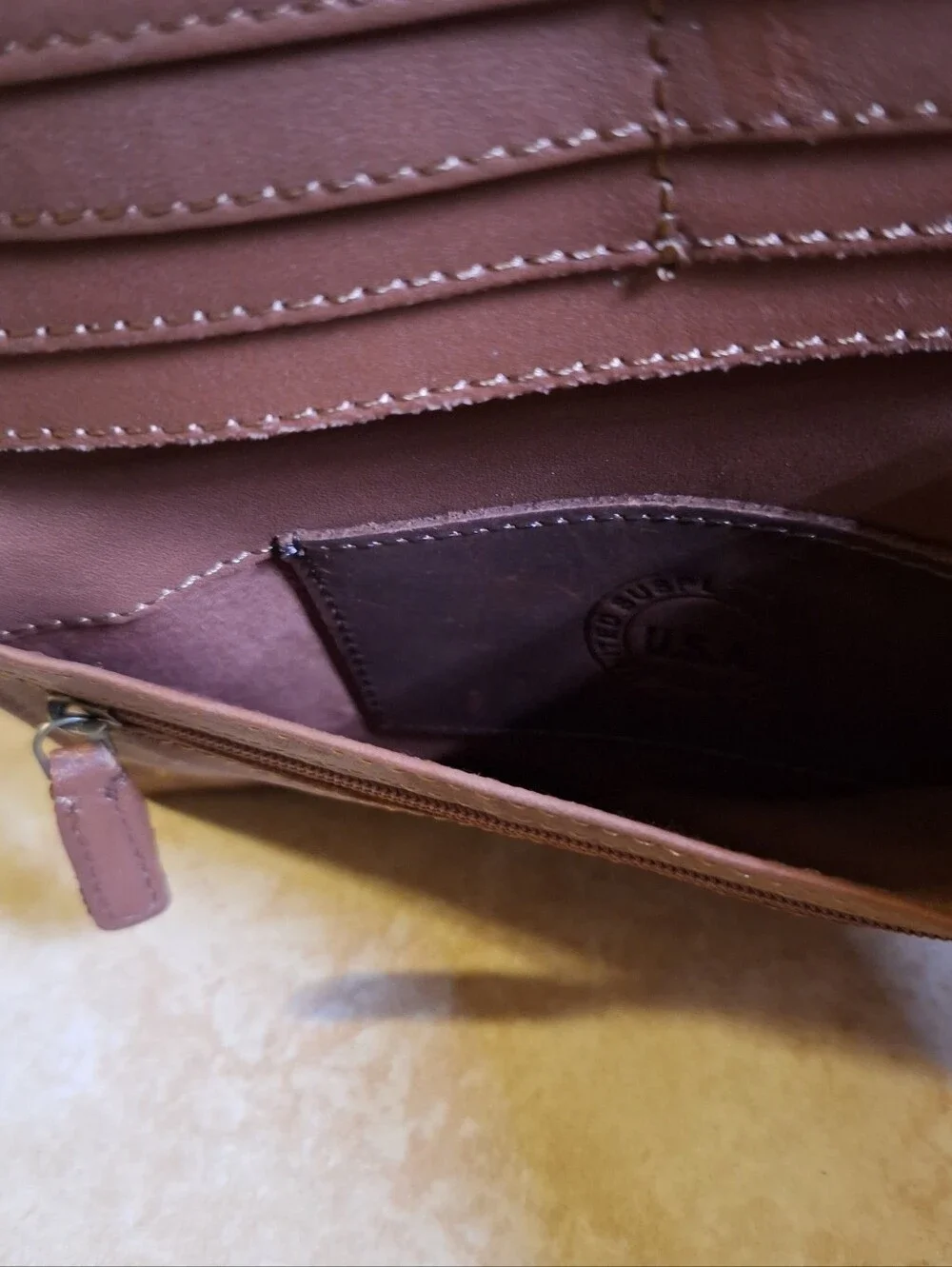 Myra Brownie Dream Rug And Leather Wallet Slim Fold Snap Close Western  8
